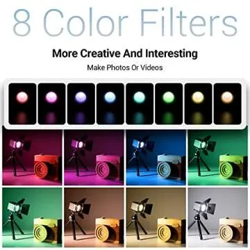 Portable SmallRig RM01 Mini LED Video Light Kit