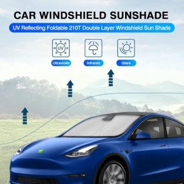 KUST Upgraded Windshield Shade for Tesla Model 3/Y