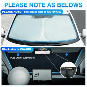 KUST Upgraded Windshield Shade for Tesla Model 3/Y