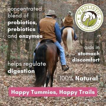 Wholistic Horse Probiotics Powder for Optimal Gut Health