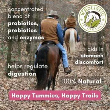 Wholistic Horse Probiotics Powder for Optimal Gut Health