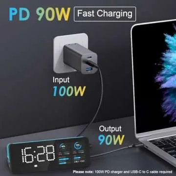 Smart USB-C Docking Station with Display and Apps