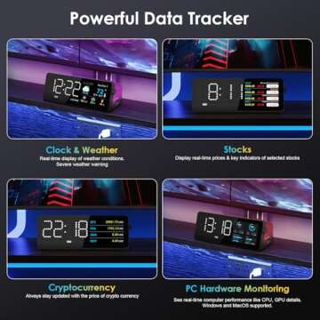 Smart USB-C Docking Station with Display and Apps