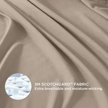 Bedsure GentleSoft Deep Pocket King Sheet Set for Ultimate Comfort
