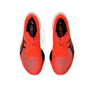 ASICS Unisex METASPEED Sky 3 Running Shoe, 11.5, Sunrise RED/Black