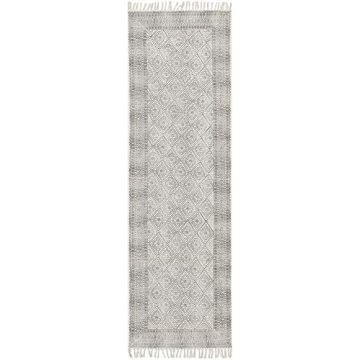 BROOKS DECOR Area Rugs - Stylish 3x8 Bohemian Beige Rug for Any Room
