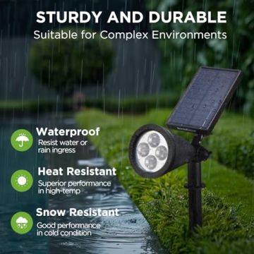 InnoGear Solar Lights: Eco-Friendly Brightness for Your Garden