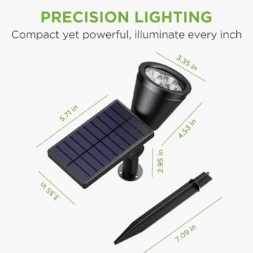 InnoGear Solar Lights: Eco-Friendly Brightness for Your Garden