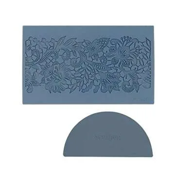 Sculpey Flexible Silicone Lace Mold for Craft Projects