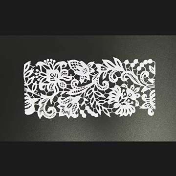 Sculpey Flexible Silicone Lace Mold for Craft Projects