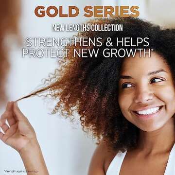 Pantene Gold Series Root Rejuvenating Conditioner with Apricot Oil & Green Tea, Moisturizes & Fortifies, for Natural, Textured, Curly, Coily Hair, Sulfate Free, 11.1 Fl Oz