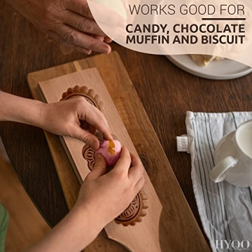 Wooden Moon Cake Maker for Beautiful Cookie Creations