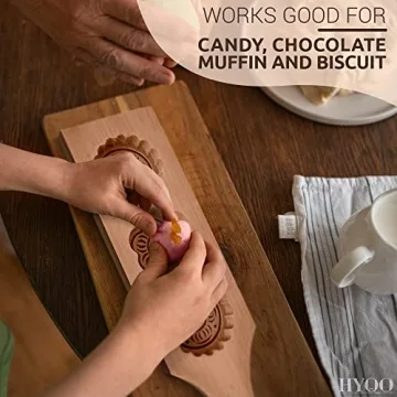 Wooden Moon Cake Maker for Beautiful Cookie Creations