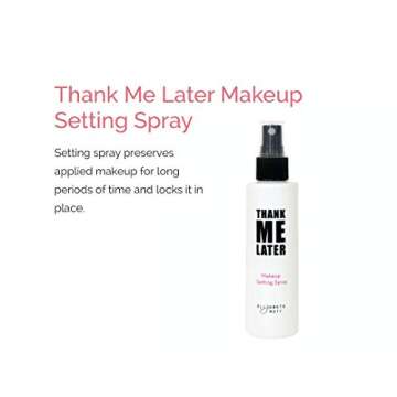 Elizabeth Mott Thank Me Later 3-in-1 Dewy Setting Spray - Hydrating, Long-Lasting Makeup Setting Spray with Niacinamide for Radiant, Glowing Skin, Lightweight & Cruelty-Free Formula, 95 ml