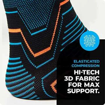 VITTO Ankle Brace - Compression Sleeve for Ankle Support