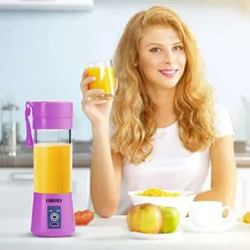 Portable Blender for On-the-Go Smoothies and Shakes