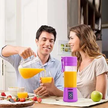 Portable Blender for On-the-Go Smoothies and Shakes