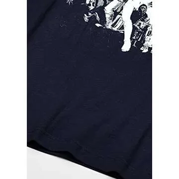Star Wars Men's Official Graphic Tee - Navy Small