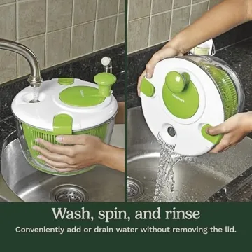 Cuisinart 5qt Salad Spinner for Quick Vegetable Prep