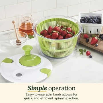 Cuisinart 5qt Salad Spinner for Quick Vegetable Prep