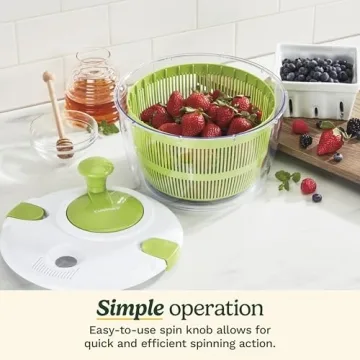 Cuisinart 5qt Salad Spinner for Quick Vegetable Prep