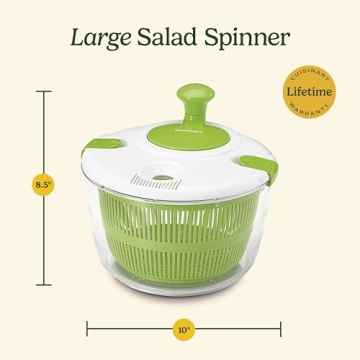 Cuisinart 5qt Salad Spinner for Quick Vegetable Prep