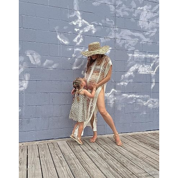 Sexy Crochet Beach Cover Up for Women - Elegant Summer Wear