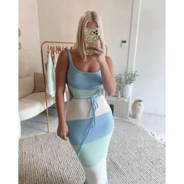 Yuemengxuan Sexy Backless Maxi Dress for Any Occasion