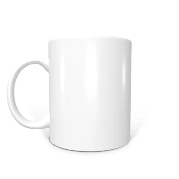 Funny Floral Ceramic Mug for Hot & Cold Drinks | 11oz