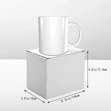 Funny Floral Ceramic Mug for Hot & Cold Drinks | 11oz
