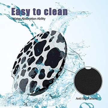Cute & Absorbent Car Cup Coasters for Drinks - Pack of 2