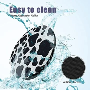 Cute & Absorbent Car Cup Coasters for Drinks - Pack of 2