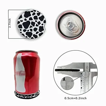 Cute & Absorbent Car Cup Coasters for Drinks - Pack of 2