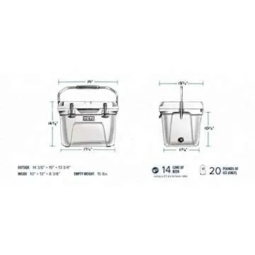 YETI Roadie 20 Cooler – Keep Ice for Days