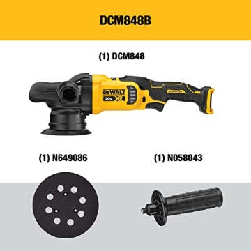 Cordless DEWALT Polisher Variable-Speed for Home and Car