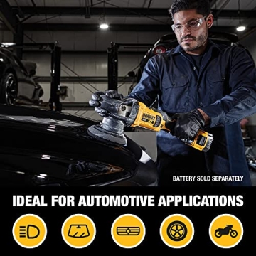 Cordless DEWALT Polisher Variable-Speed for Home and Car
