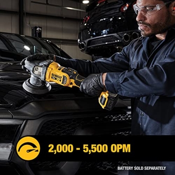 Cordless DEWALT Polisher Variable-Speed for Home and Car