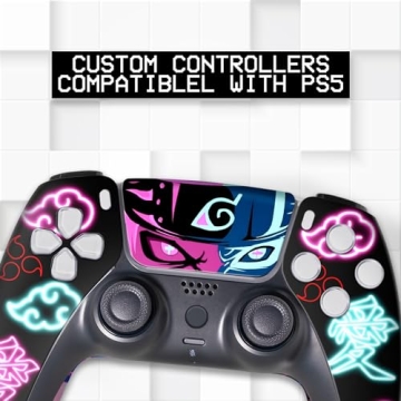 Custom Vennom PS-5 Controller | Wireless Hydro-Dip Design by BCB Controllers