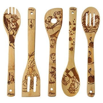Beauty and the Beast Spoons for Cooking and Gifting