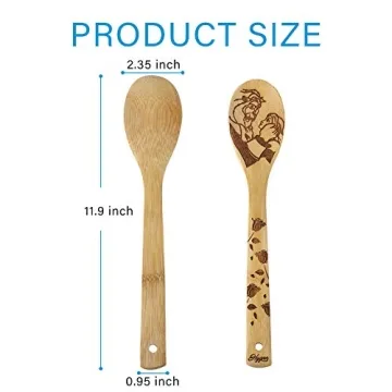 Beauty and the Beast Spoons for Cooking and Gifting