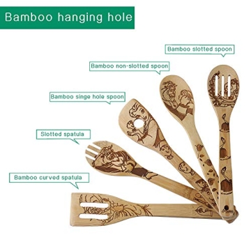 Beauty and the Beast Spoons for Cooking and Gifting