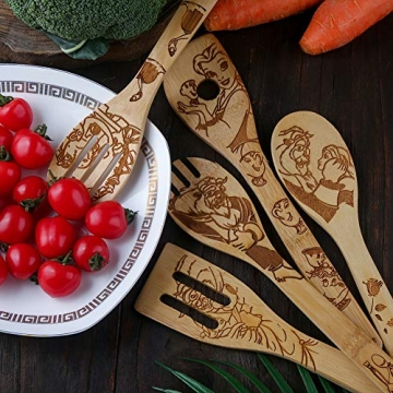 Beauty and the Beast Spoons for Cooking and Gifting
