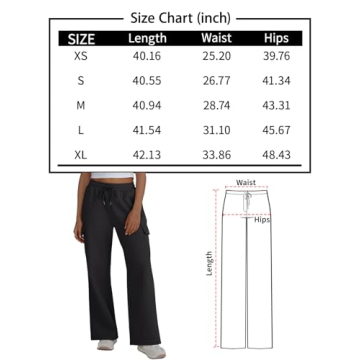 Stylish Women's High Waisted Cargo Sweatpants - Grey