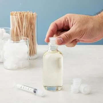 Juvale 45 Pack Press In Medicine Bottle Adapter for Syringe, 3 Sized Medical Dosing Adaptor for Oral...