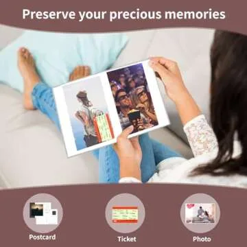 vivinin 2 Pack Photo Album 5x7, Linen Cover Photo Album, Small Photo Album Book for 36 Pockets Hold 72 Pictures, Picture Book for Photos Family Anniversaries Baby Vacations (Gray)