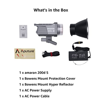 Amaran 200dS LED Video Light with Bluetooth App Control