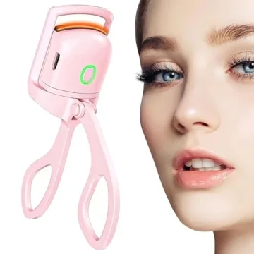 Heated Eyelash Curler for Effortless Glamour in Seconds