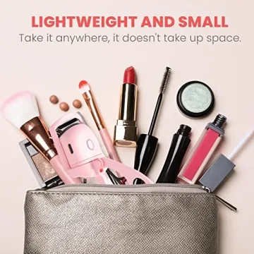 Heated Eyelash Curler for Effortless Glamour in Seconds