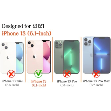 fledfun Magnetic Cute Phone Case for iPhone 13/14 Women