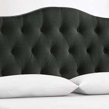 Rosevera Givanna Adjustable Height Headboard with Linen